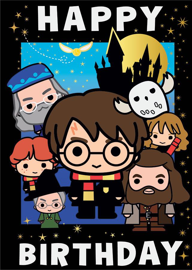 Harry Potter Chibi Foil Card