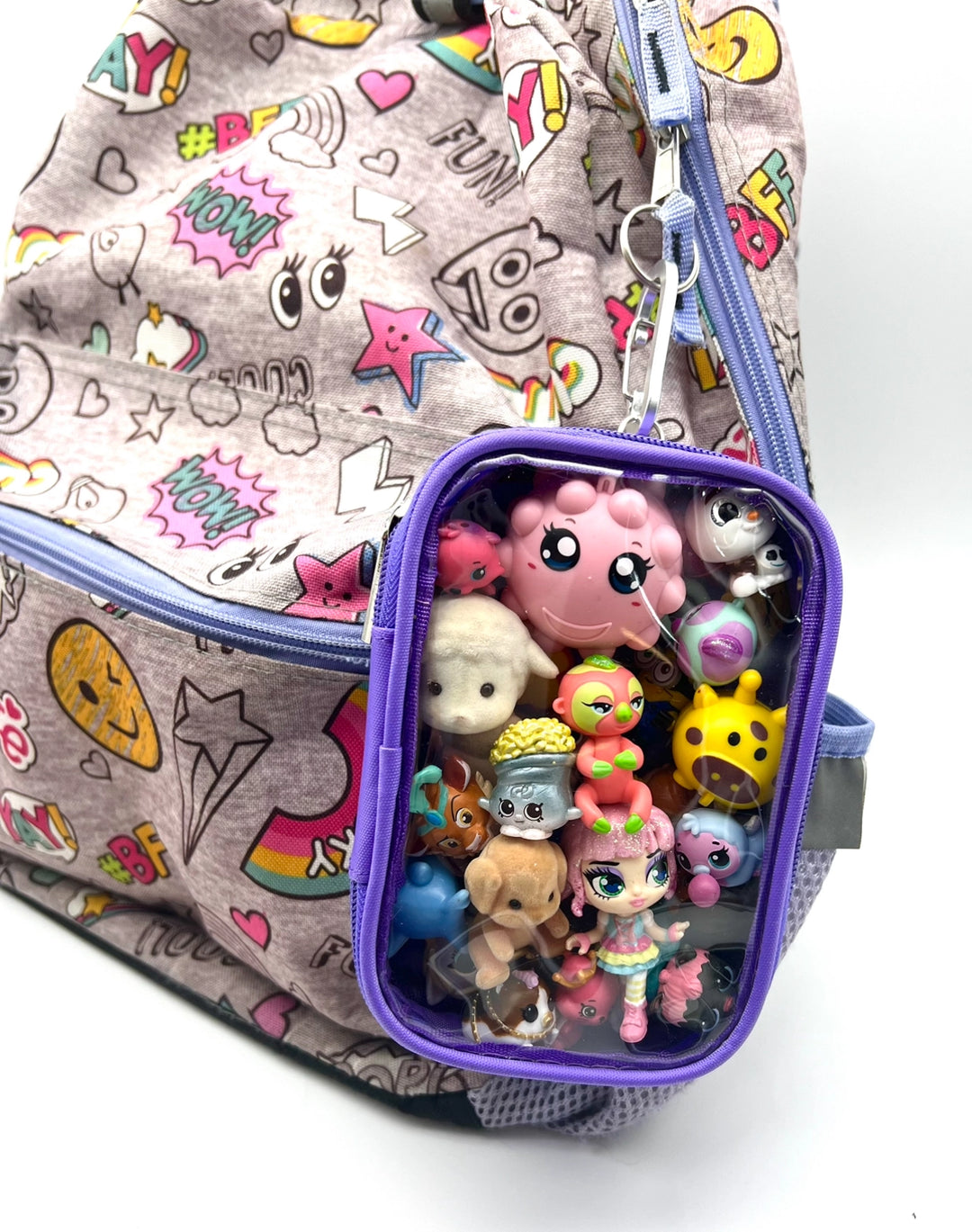 Knick Knack Mini Backpack Collectibles Storage Case | Mavi Bandz