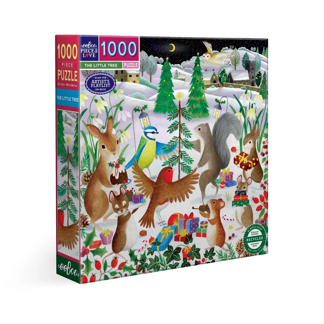 The Little Tree 1000 Piece Square Puzzle | eeBoo