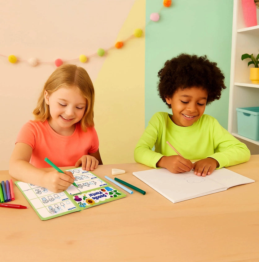 Doodle Fun: Draw & Color Activity Kit - Set of 17 | OOLY - LOCAL PICK UP ONLY