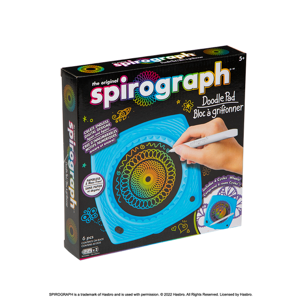 World's Smallest Spirograph: A mini version of the spiral art maker.