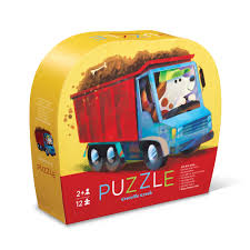 Go Big Dog 12-pc Shaped Box Puzzle | Crocodile Creek