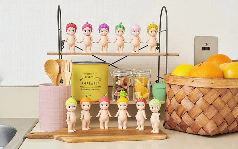 2005年SonnyAngel フルーツシリーズ Unrefined 9体セット Sonny Angel Fruit Series | Dreams, USA – The Curious Bear Toy