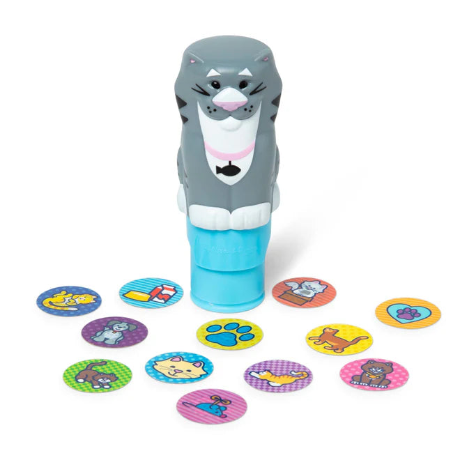 Sticker WOW!® Activity Pad & Sticker Stamper - Cat | Melissa & Doug