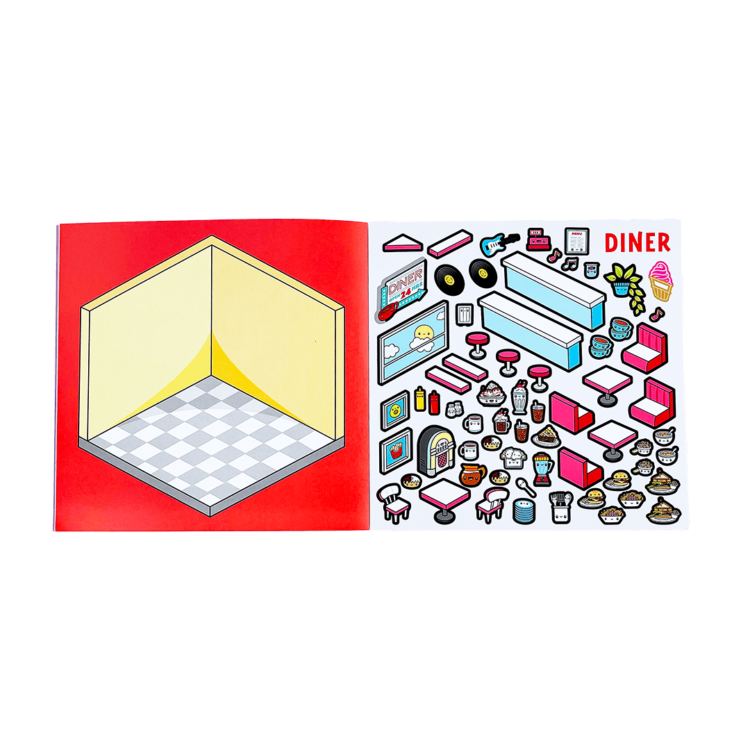 Tinytown Sticker Book | Pipsticks