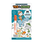 Yes & Know® Invisible Ink Trivia Game Books- Dinosaurs | Tree Town Toys