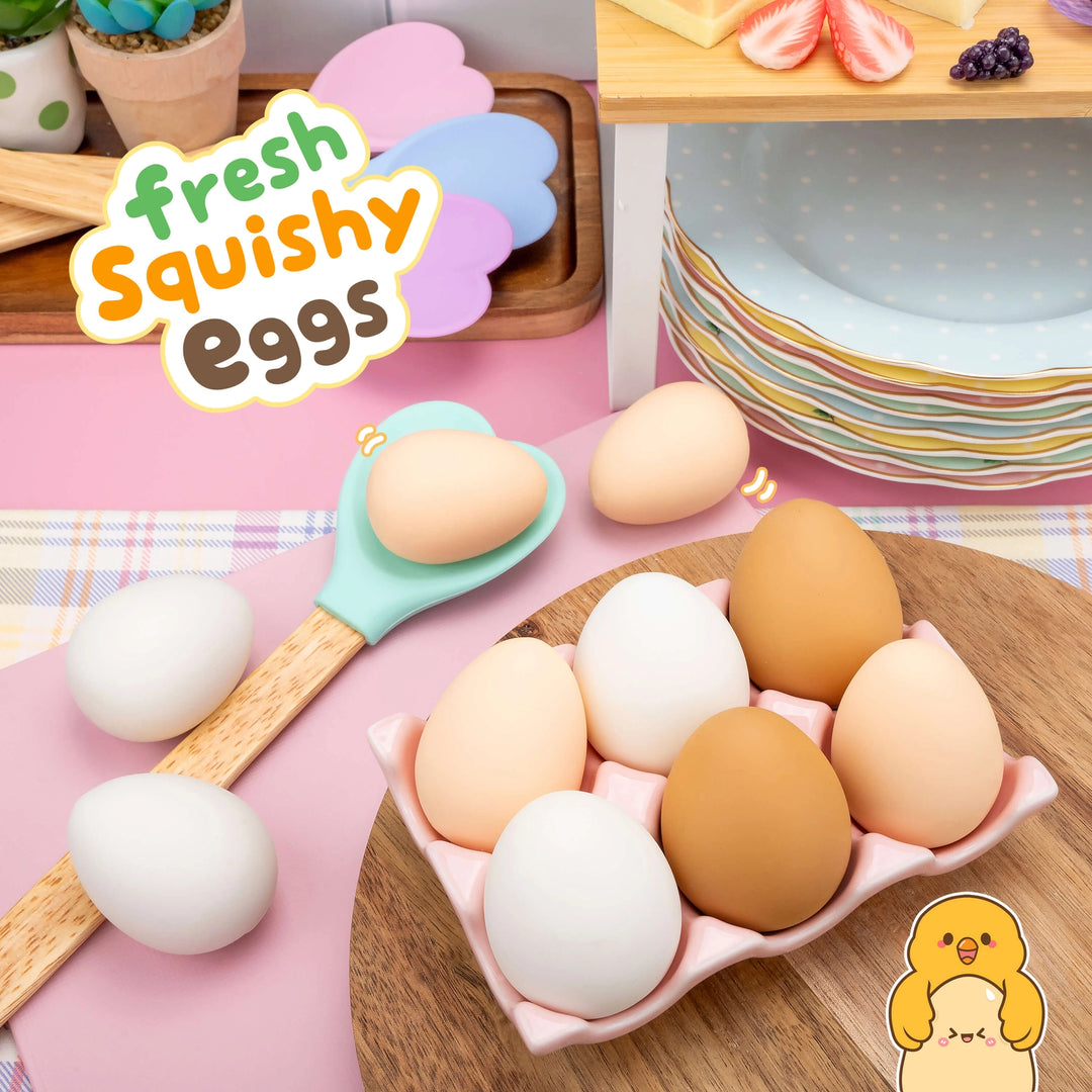 Fresh Squishy Eggs Sensory Toys | Kawaii Slime Company