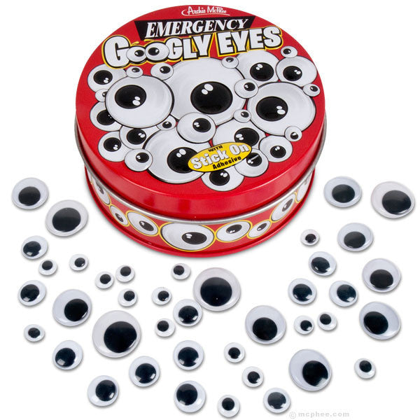 Emergency Googly Eyes tin