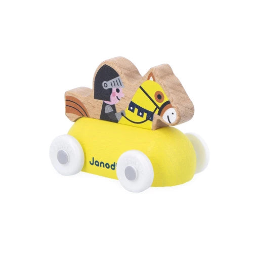 Enchanted Kingdom Wooden Knight Vehicle - Cross Roads | Janod