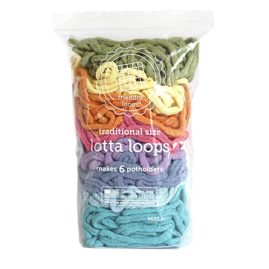 Traditional Loops - Botanicals Lotta Loops | Friendly Loom