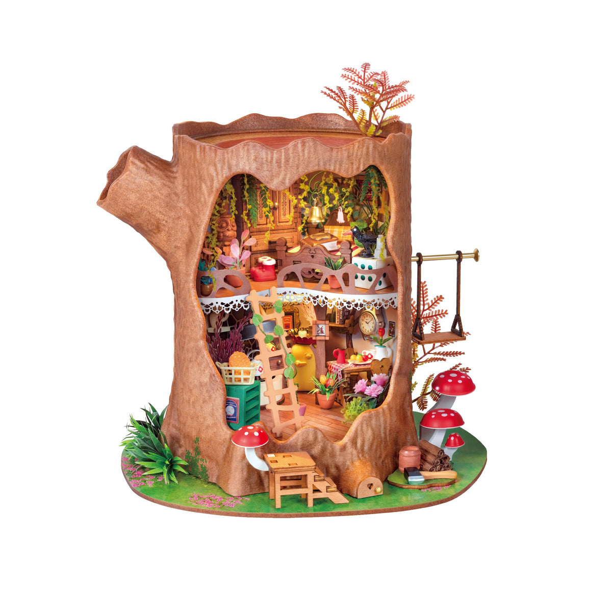 DIY Miniature House Kit: Fairytale Tree House | Hands Craft