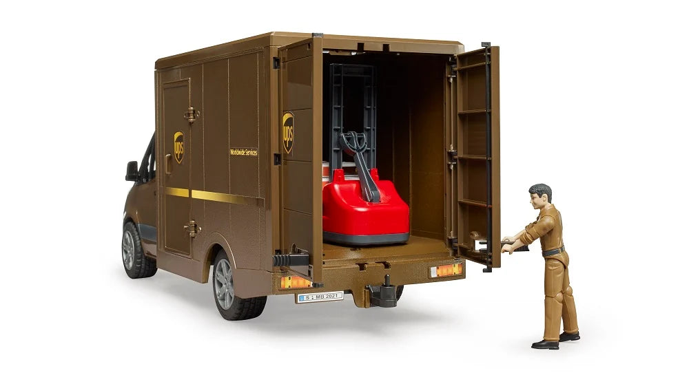 Mercedes Benz Sprinter UPS Truck w/ Manually Operated Pallet Jack - LOCAL PICKUP ONLY