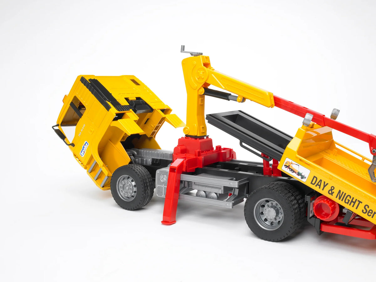 MAN TGA Tow Truck w/ Cross Country Vehicle | Bruder - LOCAL PICKUP ONLY