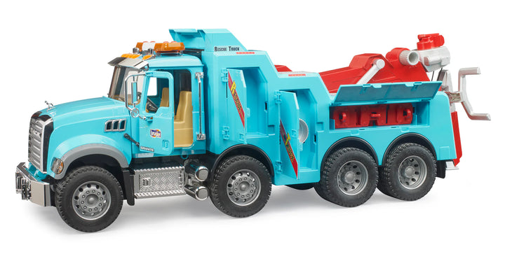 Mack Granite Recovery and Towing Truck with Light & Sound Module | Bruder - LOCAL PICKUP ONLY