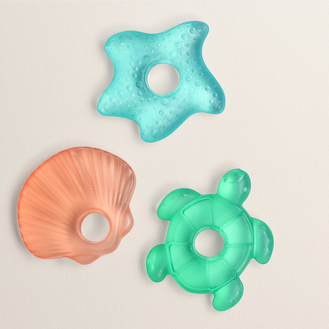 Cutie Coolers™ Seaside Water Filled Teethers (3-pack)
