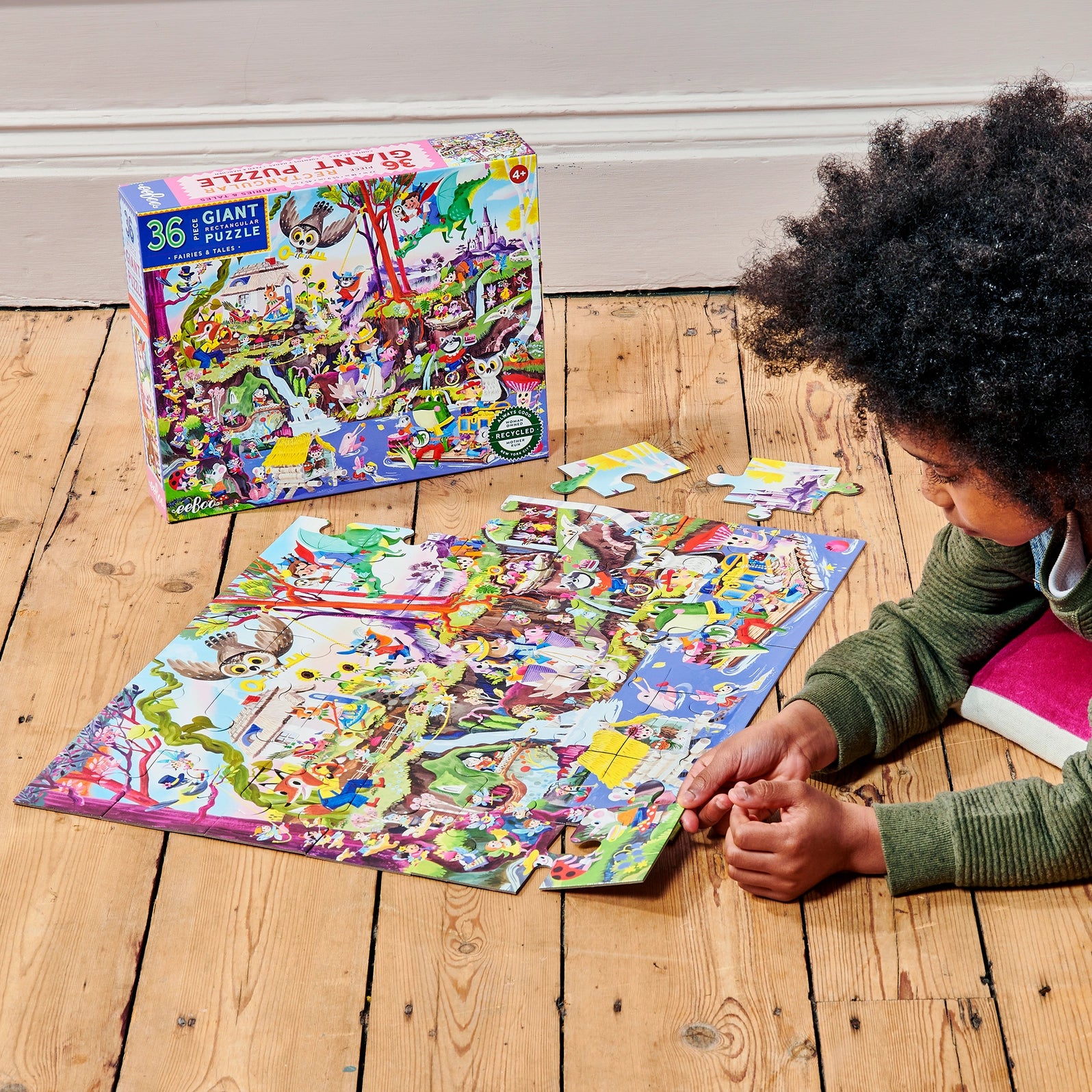 Fairies & Tales 36 Piece Giant Puzzle | eeBoo