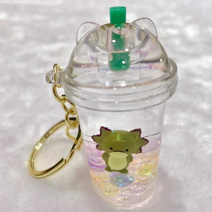 Axolotl Floaty Key Charm