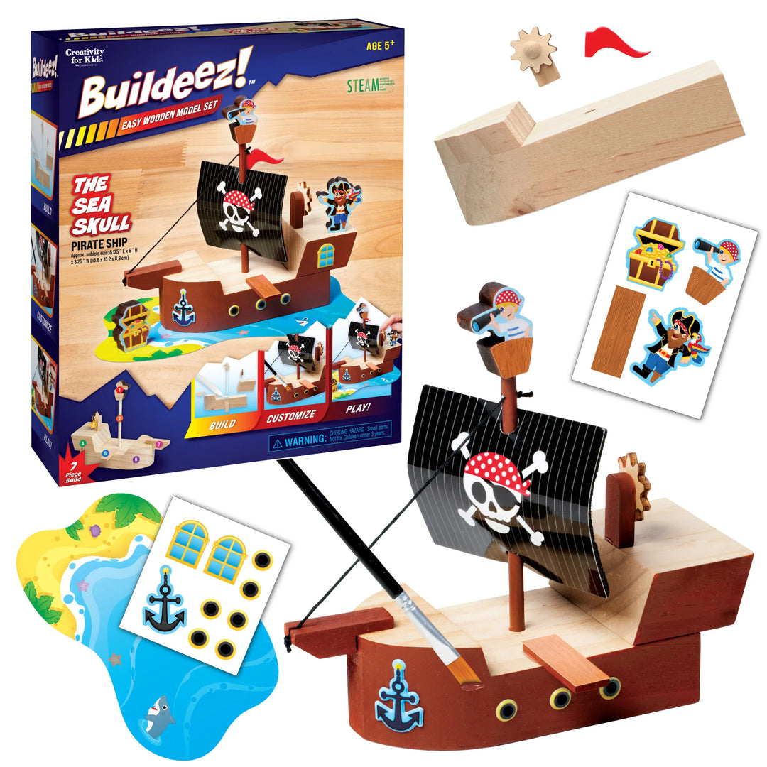 Buildeez!™ Pirate Ship The Sea Skull