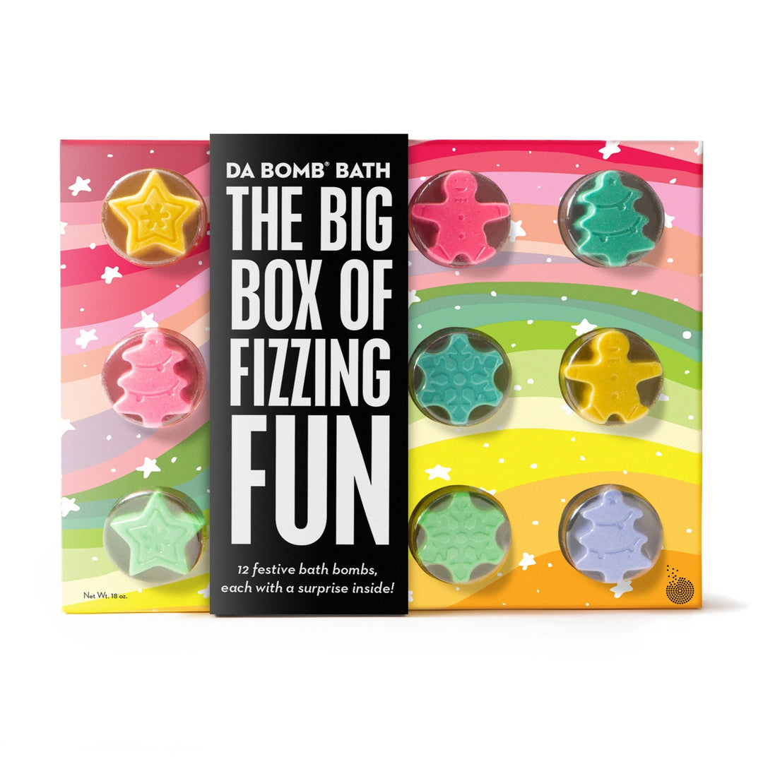 12-Count Rainbow Calendar | Da Bomb Fizzers