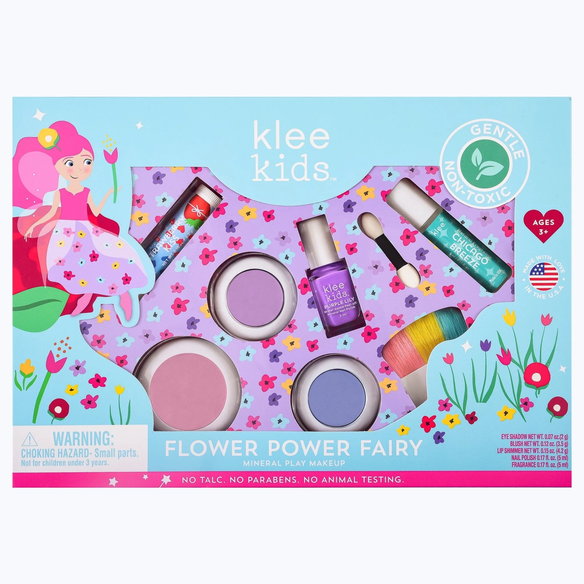 Flower Power Fairy - Deluxe Play Makeup Set | Klee Kids