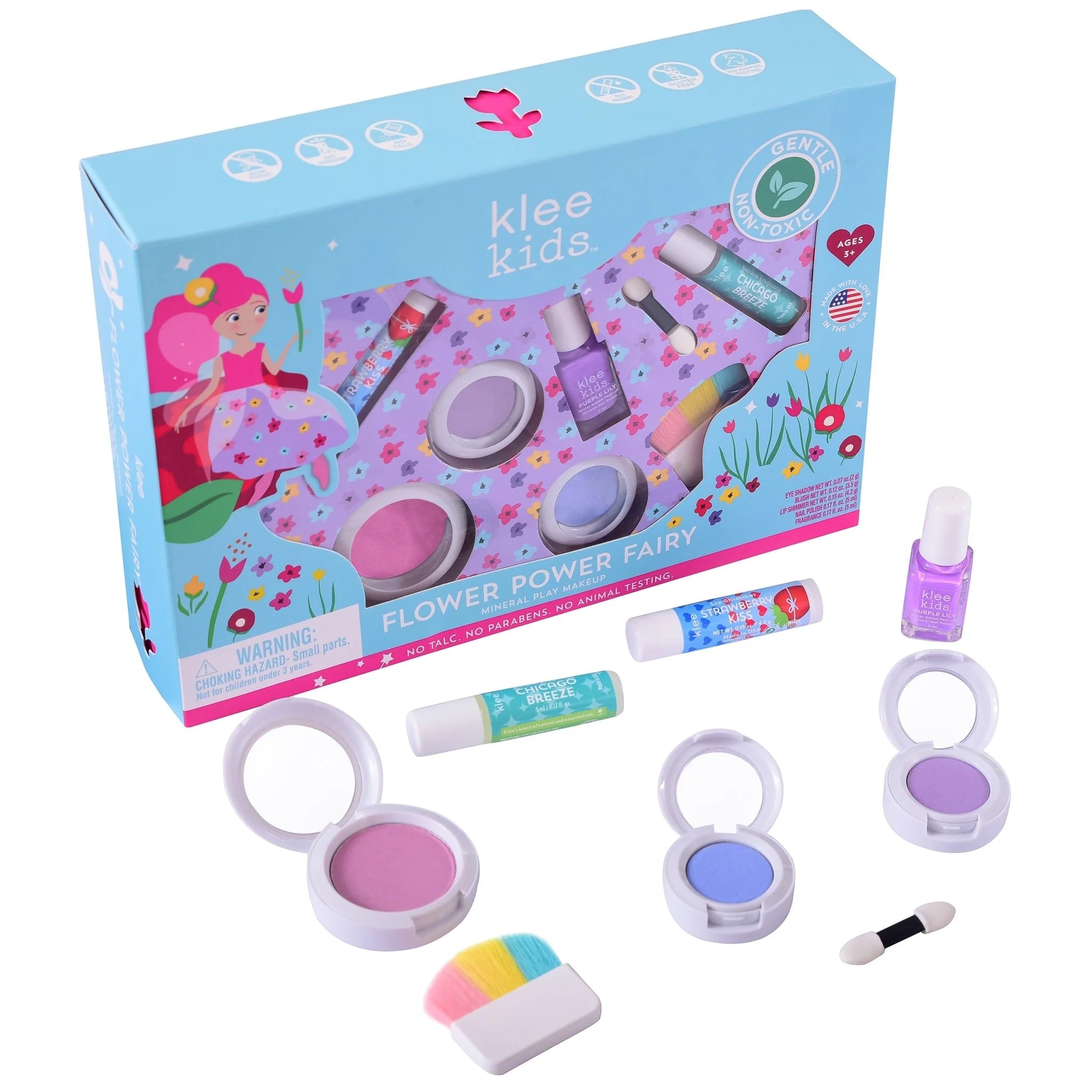 Flower Power Fairy - Deluxe Play Makeup Set | Klee Kids