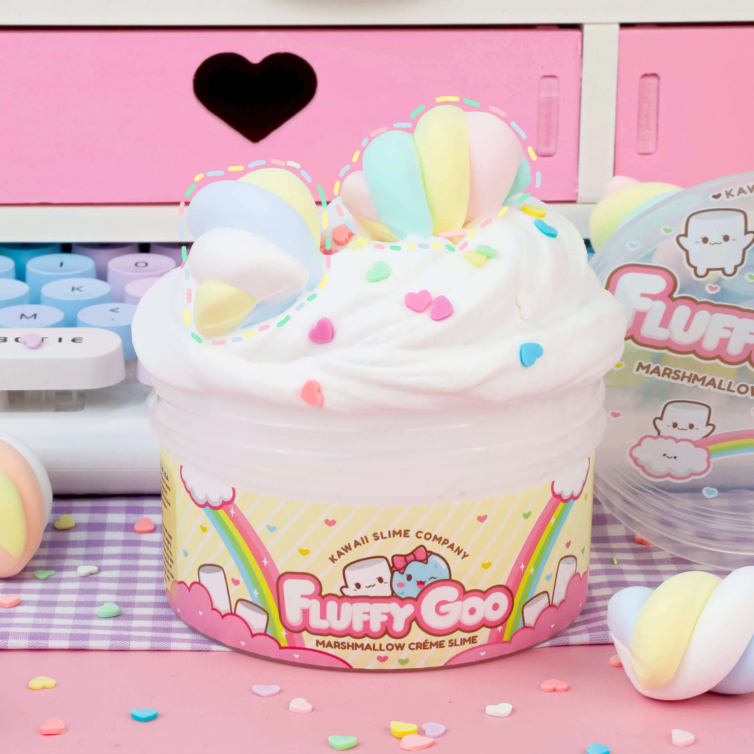 Fluffy Goo Classic Marshmallow Slime | Kawaii Slime Company