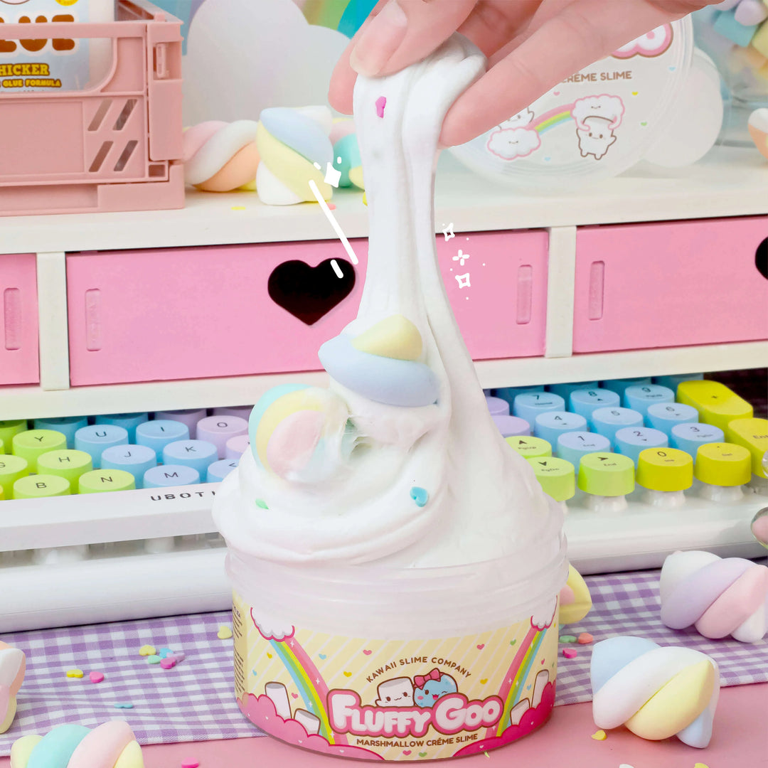 Fluffy Goo Classic Marshmallow Slime | Kawaii Slime Company