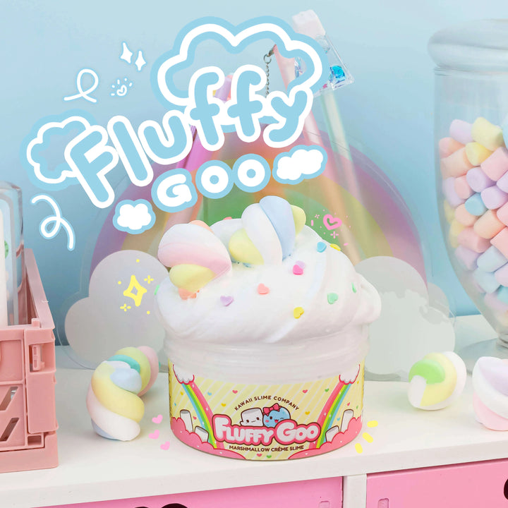 Fluffy Goo Classic Marshmallow Slime | Kawaii Slime Company