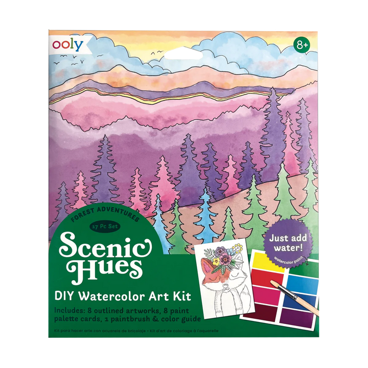cover art of scenic hues forest adventure