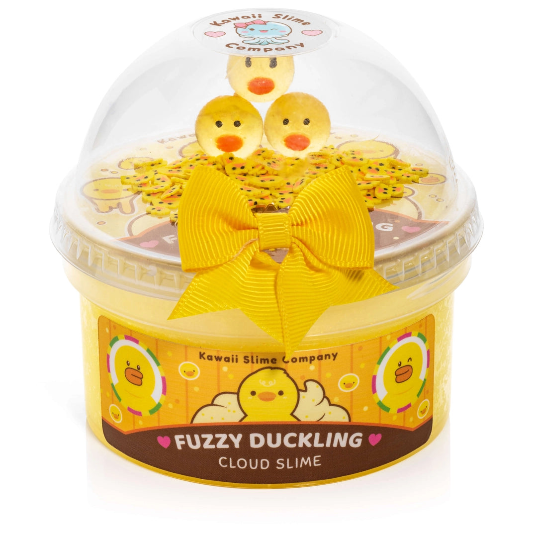Fuzzy Duckling Cloud Slime | Kawaii Slime Company