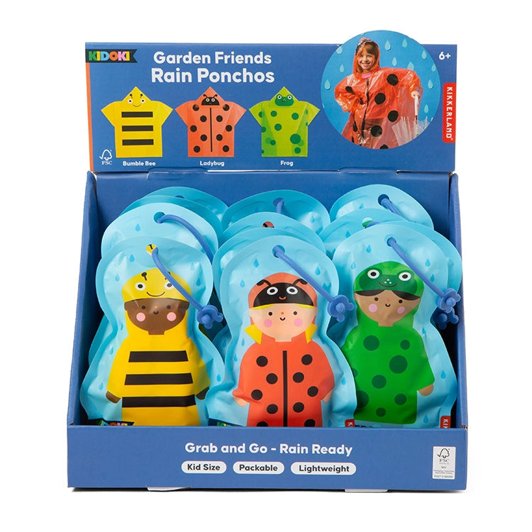Garden Friends Rain Ponchos