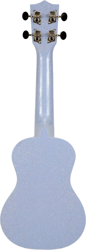 Amahi Moonbeam Blue Glitter Ukulele, Soprano