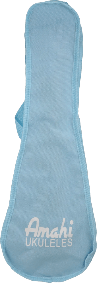 Amahi Moonbeam Blue Glitter Ukulele, Soprano