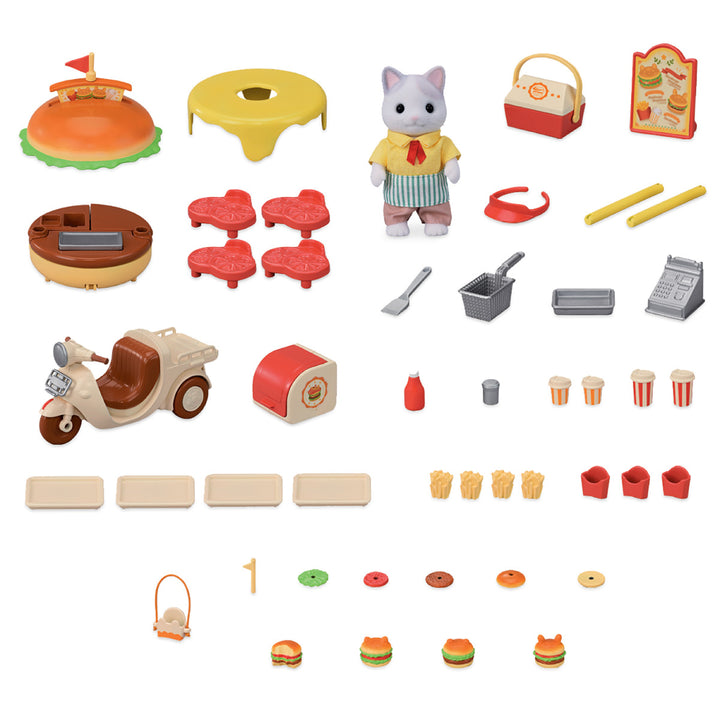 included contents in hamburger set