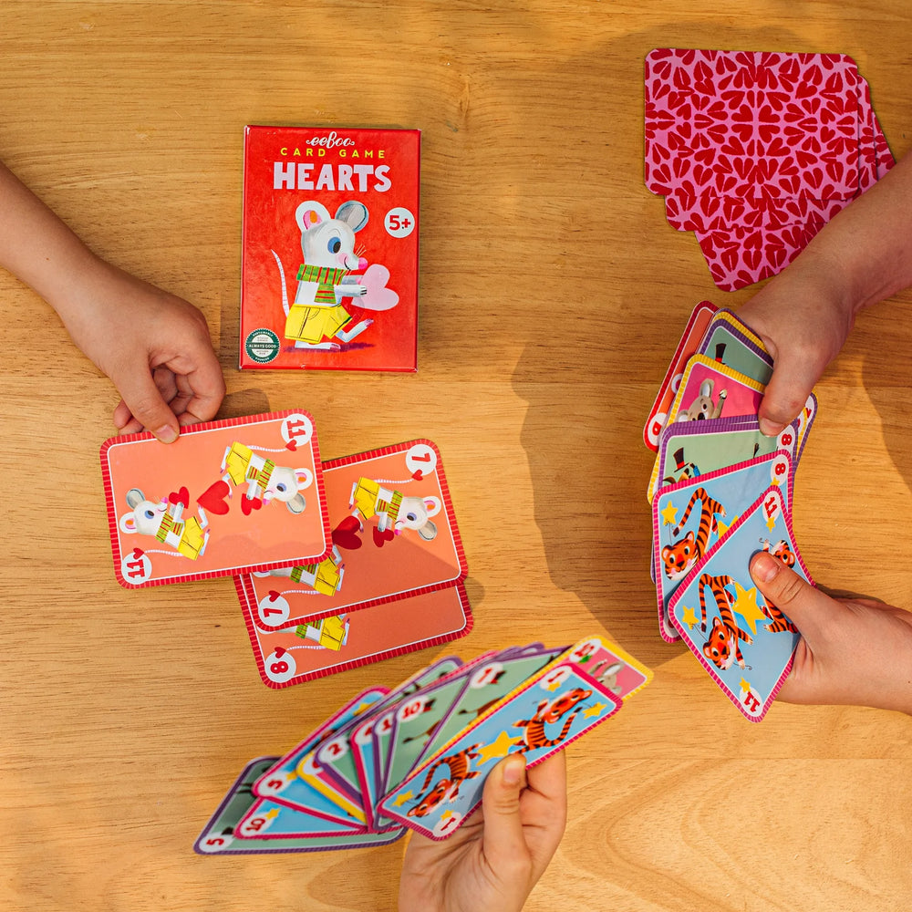 example of three people playing hearts