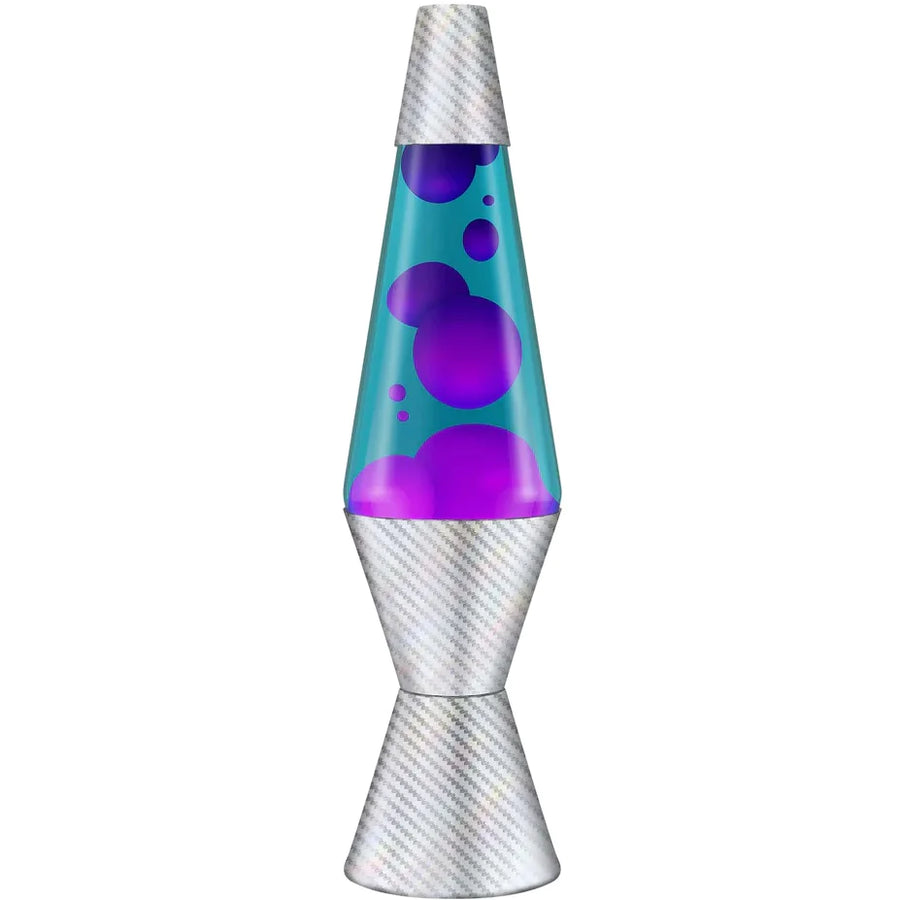 front view of holofoil lava lamp