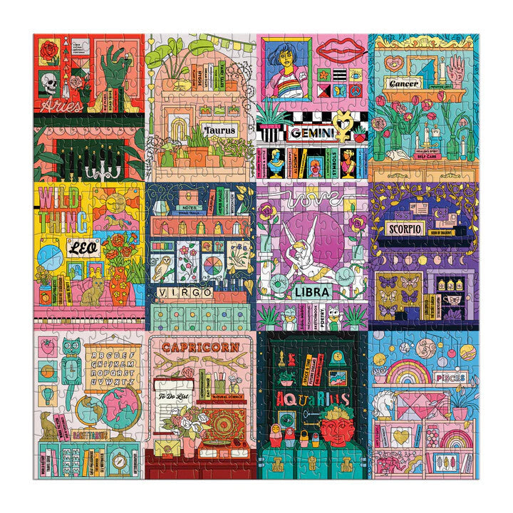 House of Astrology 500 Piece Foil Puzzle | Galison