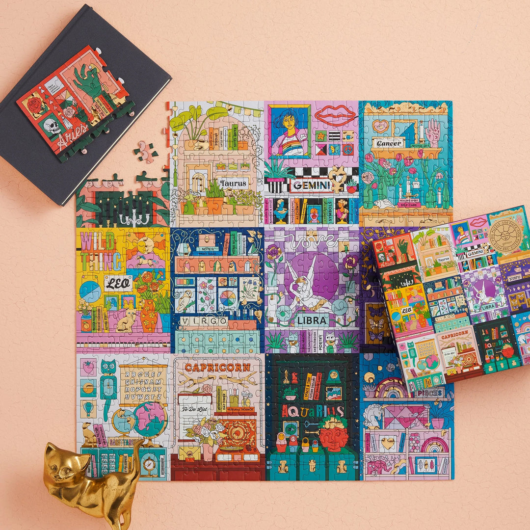 House of Astrology 500 Piece Foil Puzzle | Galison