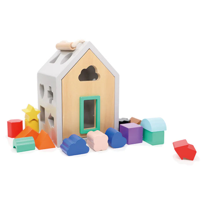 Hip Shape Wood Sorter | Wonder & Wise