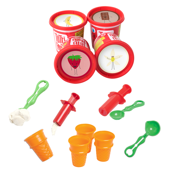 included contents in ice cream kit