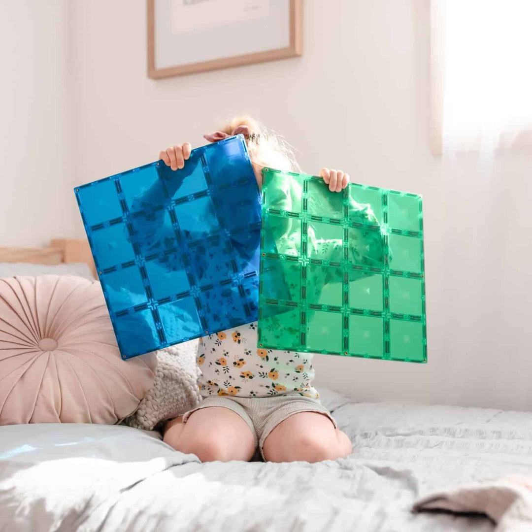 Rainbow Blue & Green Base Plate 2 pc | Connetix