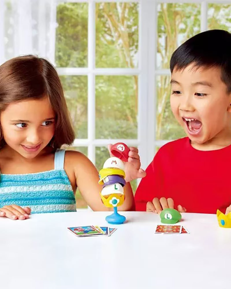 Super Mario Cap Stacker Balancing Game