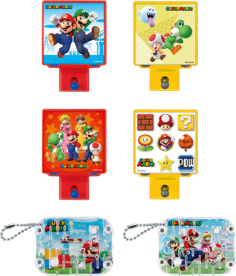 Super Mario Blind Box Miniture Maze Game Series