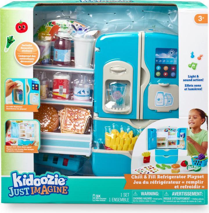 Chill & Fill Refrigerator Playset | Kidoozie - LOCAL PICK UP ONLY