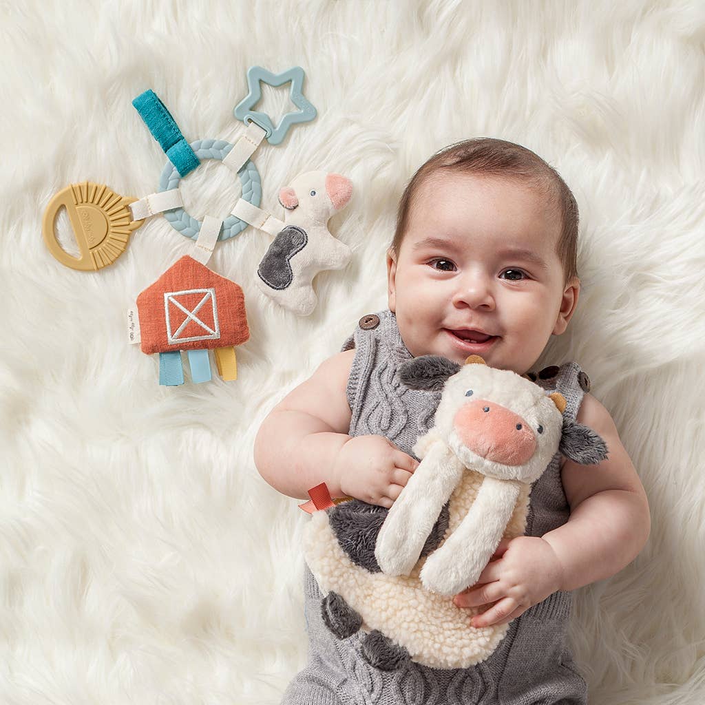 Itzy Ritzy Baby Bitzy Busy Ring™ Teething Activity Toy - Veggies