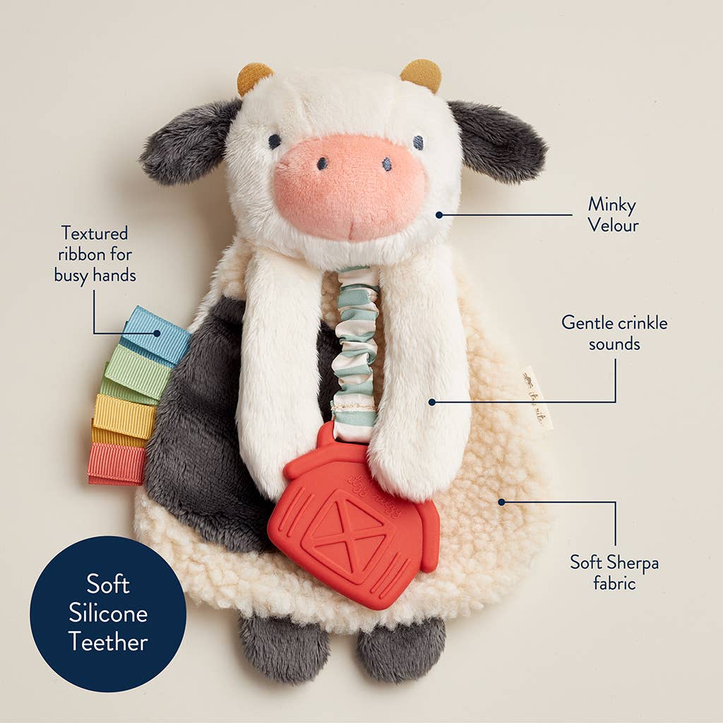 Itzy Ritzy *NEW* Cow Itzy Friends Lovey™ Plush