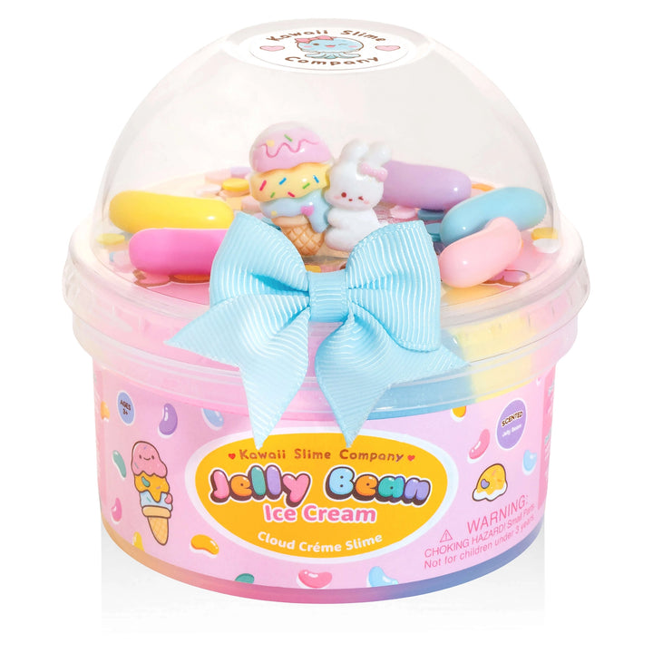 Jelly Bean Ice Cream Cloud Creme Slime | Kawaii Slime Company