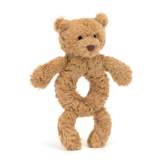Jellycat Gifts Bartholomew Bear Ring Rattle | Jellycat