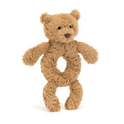 Jellycat Gifts Bartholomew Bear Ring Rattle | Jellycat