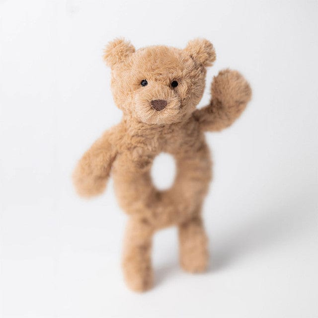 Jellycat Gifts Bartholomew Bear Ring Rattle | Jellycat